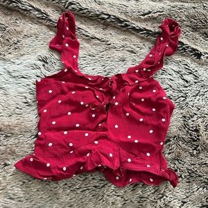 Red Boutique Top